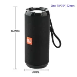 T&G TG621 Portable Waterproof 3D Stereo Wireless Speaker, Support FM Radio / TWS / TF Card - Image 9