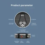 BT-18 5.0 Bluetooth 5.0 Adapter NFC Sensing HD Stereo Sound Receiver Transmitter For Speaker / Headset - Image 3