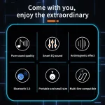 T&G TG623 TWS Portable Wireless Speaker Outdoor Waterproof Subwoofer 3D Stereo Support FM / TF Card - Image 8