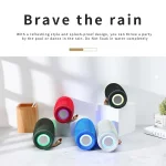 T&G TG287 LED Flashing Light Bluetooth Speaker Portable Wireless Stereo Bass Subwoofer FM / TF / USB - Image 4