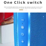 T&G TG287 LED Flashing Light Bluetooth Speaker Portable Wireless Stereo Bass Subwoofer FM / TF / USB - Image 5