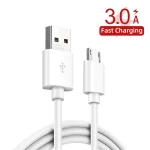 F002C QC3.0 USB + USB 2.0 LED Digital Display Fast Charger with USB to Micro USB Data Cable, UK Plug, UK Plug + Micro USB Cable - Image 4