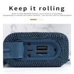 T&G TG313 Portable Outdoor Waterproof Bluetooth Speaker Subwoofer Support TF Card FM Radio AUX - Image 6