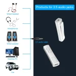 BT4864 Car Bluetooth 5.0 Audio Receiver with Camera Function - Image 5
