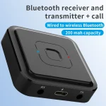BT-22  5.1 Bluetooth Receiver &Transmitter 2 in 1 Supports Voice Calls - Image 5