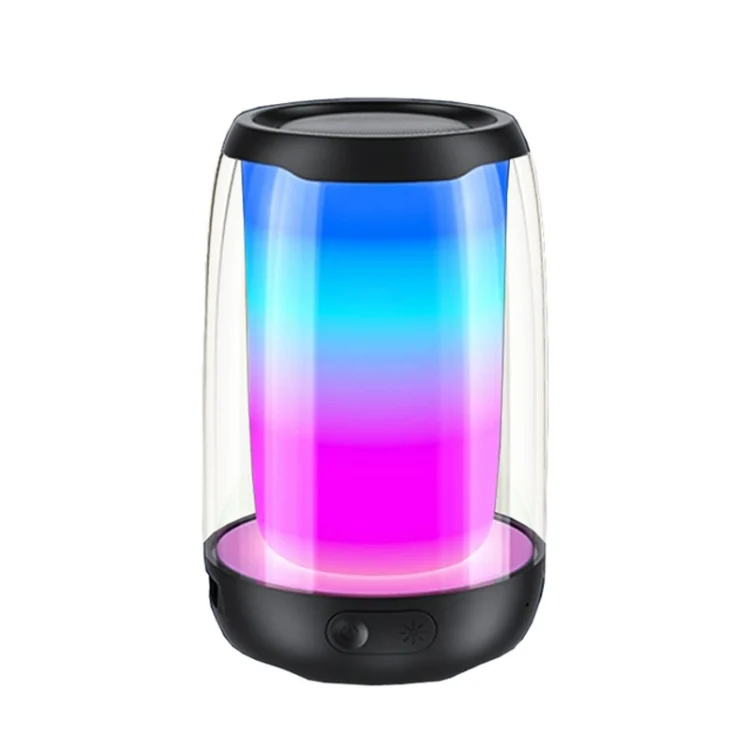 P4 LED Portable Bluetooth Wireless Bass Waterproof Outdoor Speaker Support AUX / TF Card / USB