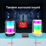 P4 LED Portable Bluetooth Wireless Bass Waterproof Outdoor Speaker Support AUX / TF Card / USB - Image 6