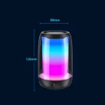 P4 LED Portable Bluetooth Wireless Bass Waterproof Outdoor Speaker Support AUX / TF Card / USB - Image 10
