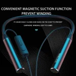 GYM530 Magnetic Neck-mounted Noise Cancelling Sports Earphones In-ear Stereo Support Handsfree / TF Card - Image 2