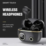 PRO100 TWS Bluetooth 5.2 Noise Canceling Waterproof Earphones 9D Stereo Sports Headphone with Charging Case - Image 2