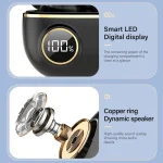 PRO100 TWS Bluetooth 5.2 Noise Canceling Waterproof Earphones 9D Stereo Sports Headphone with Charging Case - Image 8