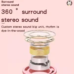 KE-01 Rabbit Ear Wireless Bluetooth 5.0 Stereo Music Foldable Headset with Mic For PC - Image 7