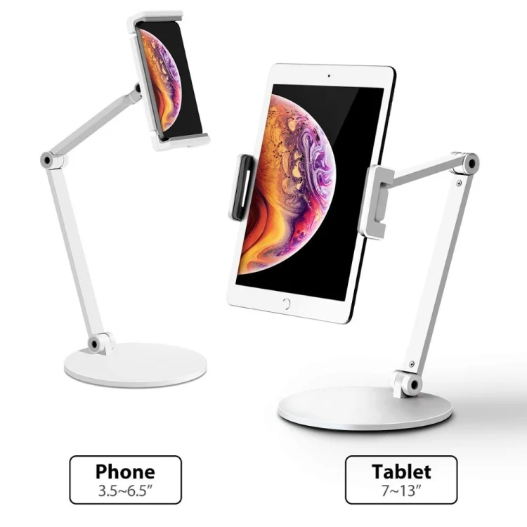 SYA0016381_4.webp AP-7L Desktop Stand For Smartphone And Tablet,Long Arm Stand For iPad / Samsung - Image 5