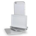 Universal Metal Tablet Mobile Phone Holder Stand 360 Degree Rotating Accessory Foldable Desktop - Image 3