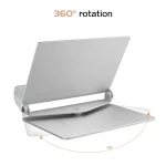 Universal Metal Tablet Mobile Phone Holder Stand 360 Degree Rotating Accessory Foldable Desktop - Image 4