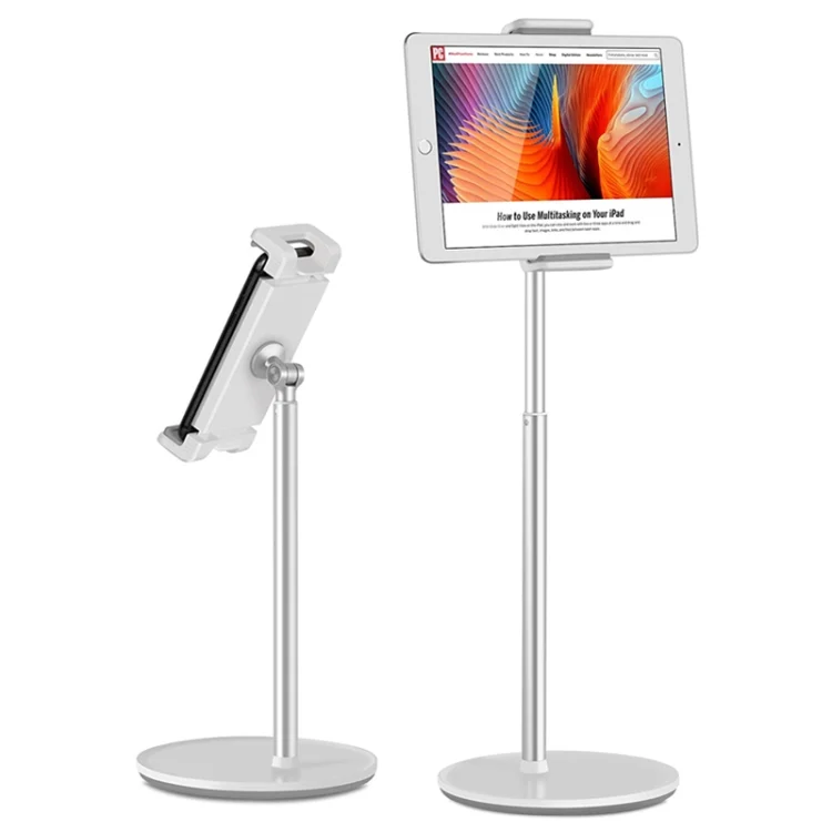SYA0016410.webp AP-4H Height Adjustable Aluminum Alloy Holder for 4.5-13 inch Mobile Phones and Tablets - Image 1