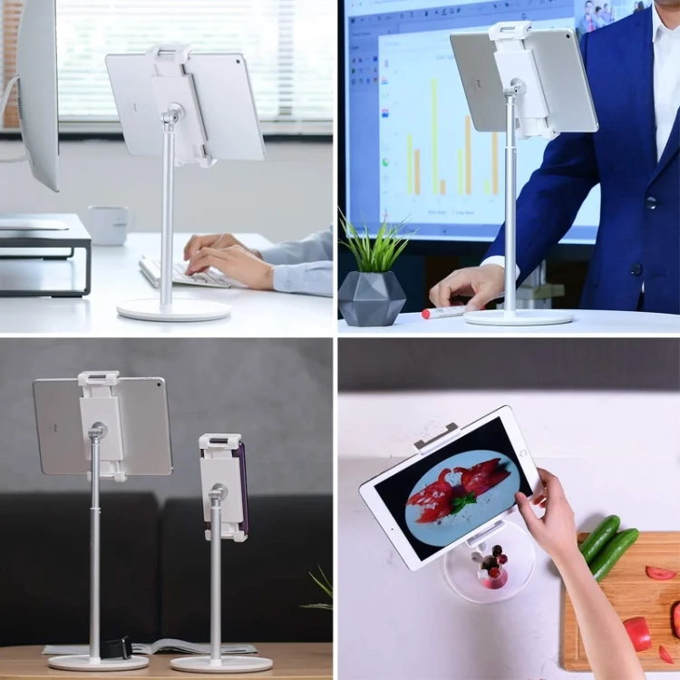 SYA0016410_4.webp AP-4H Height Adjustable Aluminum Alloy Holder for 4.5-13 inch Mobile Phones and Tablets - Image 5