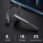 P40 Wireless Bluetooth 5.1 Business Noise Cancelling Earphone with Mic Support Handsfree - Image 4