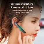 P40 Wireless Bluetooth 5.1 Business Noise Cancelling Earphone with Mic Support Handsfree - Image 8