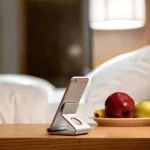 AP-4D Portable Aluminum Alloy Mobile Phone Stand Desk Tablet Stand Home Office Shelf - Image 4