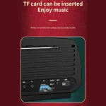 JY68 Wireless Bluetooth Speaker 3D Surround Stereo FM Radio Music Player Subwoofer, JY68 - Image 8