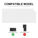 ENKAY Ultra Thin Soft TPU Laptop Keyboard Protector Film For MacBook Air 13.6 2022/2024 A2681 (M2) / A3113 (M3), Version:US Version, US Version, EU Version - Image 7