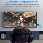 TX35 Bluetooth 5.2 Transmitter One Drag Two USB / AUX Dual Output - Image 5