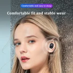 T&G TG911 Bluetooth V5.1 Sport Waterproof Mini Touch-Control Noise Cancelling Earphones - Image 9