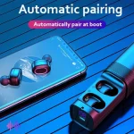 T&G TG909 TWS In-Ear Mini Dual Channel Stereo Bluetooth Earphones with LED Display - Image 2