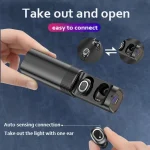 T&G TG909 TWS In-Ear Mini Dual Channel Stereo Bluetooth Earphones with LED Display - Image 3