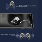 T&G TG909 TWS In-Ear Mini Dual Channel Stereo Bluetooth Earphones with LED Display - Image 8