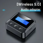 C39S Bluetooth Receiver Transmitter RCA Speaker to 3.5mm Wireless Audio Adapter - Image 2