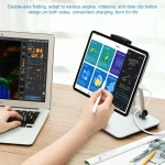 S10 Aluminum Alloy Tablet Stand, Flat Laptop Frame, Folding Desk Accessories - Image 5