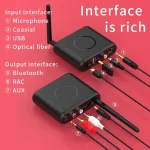 BT08 Bluetooth 5.0 Adapter RCA Output Power Amplifier Wireless Audio Receiver - Image 4