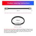 XJ-73 20cm USB to 8 Pin Bracelet Charging Data Cable, 8 Pin, 20cm 8 Pin - Image 4
