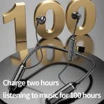 K1688 Neck-mounted Noise Cancelling IPX5 Sports Bluetooth Headphone - Image 2