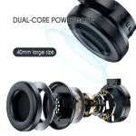 A53 TWS HIFI Stereo Wireless Bluetooth Gaming Headset with Mic - Image 5