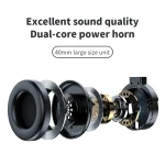 A51 USB Charging Wireless Bluetooth HIFI Stereo Headset with Mic - Image 5