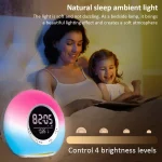 P11 LED Atmosphere Light Bluetooth Speaker with Alarm & Temperature Display - Image 6