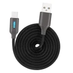 Type-c Intelligent automatic Power cut-off Cable for Zinc Alloy in Light-emitting Data Line - Image 2