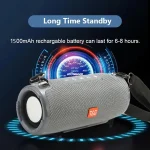 T&G TG324 High Power Waterproof Portable Bluetooth Speaker Support FM / TF Card - Image 2
