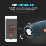 T&G TG324 High Power Waterproof Portable Bluetooth Speaker Support FM / TF Card - Image 6