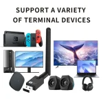 YET-T10 QCC5.2 Qualcomm Low latency Bluetooth Audio Transmitter Support Aptx - Image 3