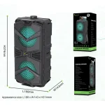 NewRixing NRG5501B Outdoor Portable Karaoke Wireless Speaker 16W Audio Amplifier, with Mic, No Mic - Image 6