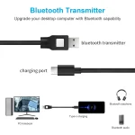 ZF170 1.2m USB to Type-C Charging Data Cable with Bluetooth Transmitter Function - Image 2
