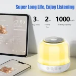 JY12 Full-screen RGB LED Breather Light Wireless Bluetooth Speaker - Image 3