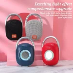 T&G TG321 TWS Portable Wireless Outdoor Mini Speaker with LED Light, TG321 - Image 2