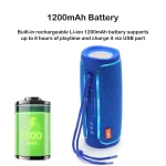 T&G TG288 TWS Portable LED Light Bluetooth Speaker - Image 4
