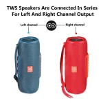 T&G TG341 TWS Portable Wireless Bluetooth HiFi Speaker - Image 6