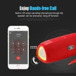 T&G TG344 Portable LED Light TWS Wireless Bluetooth Speaker - Image 6